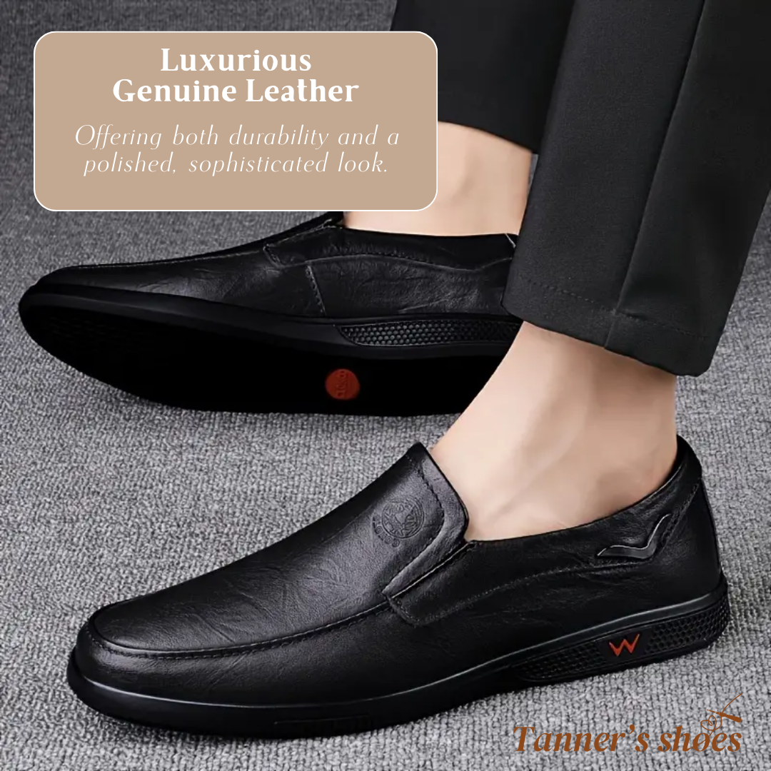 Aiden | Chaussures en cuir décontractées à enfiler