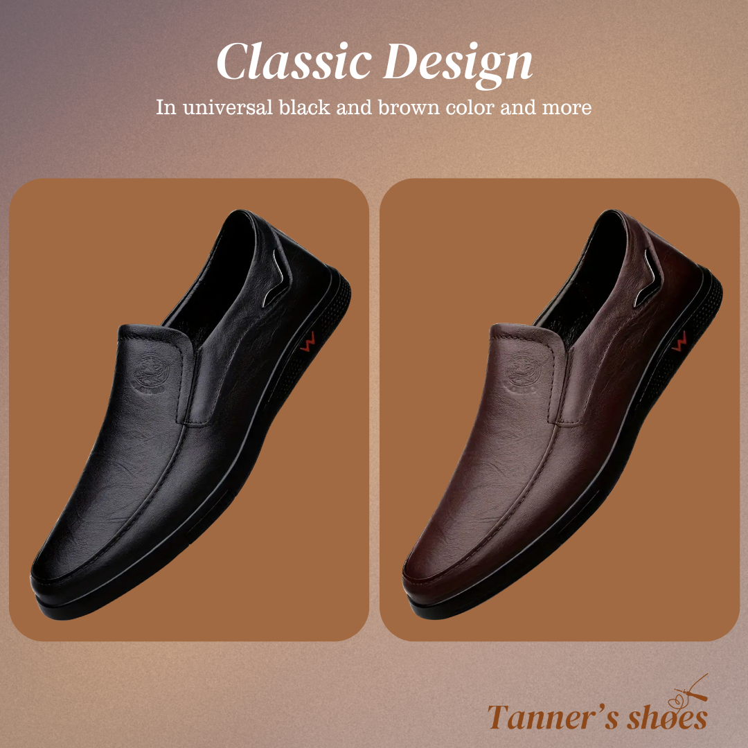 Aiden | Chaussures en cuir décontractées à enfiler