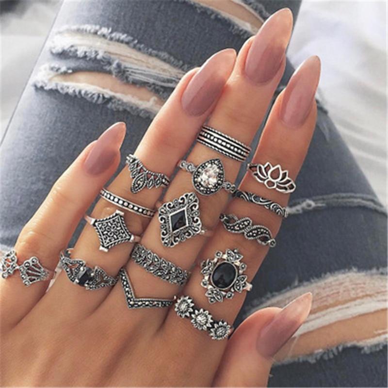 Ensemble premium unique avec 8 à 12 bagues