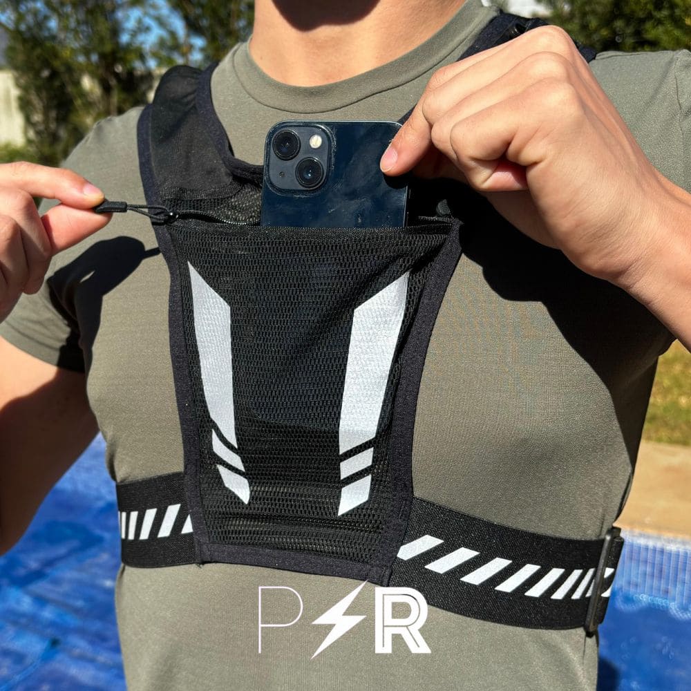Gilet de Course Ultra-léger Réfléchissant - PacePro + Gourde d’Hydratation (Gratuite)