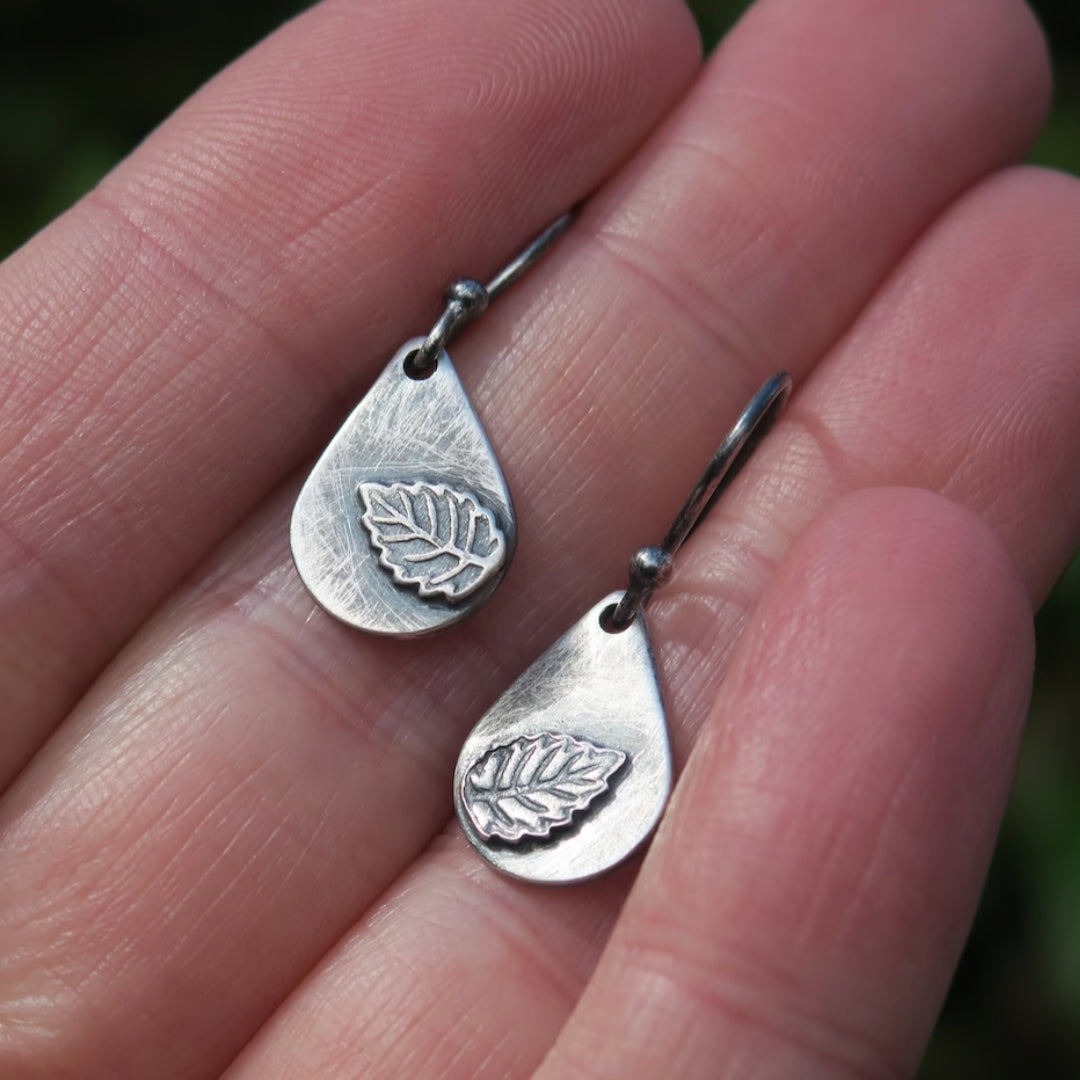 Boucles d'oreilles en argent