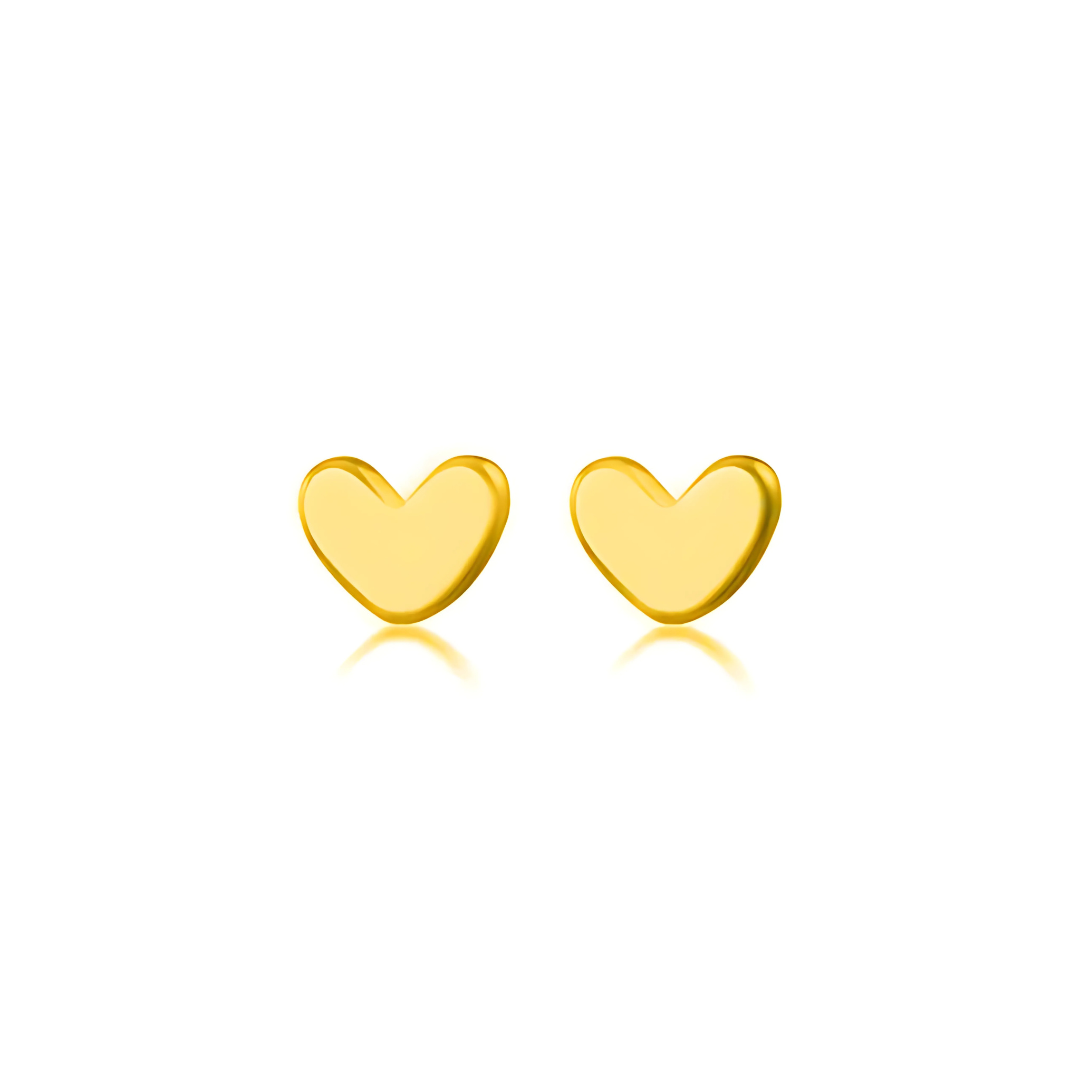LILY™ | Boucles d’Oreilles Clous Cœurs