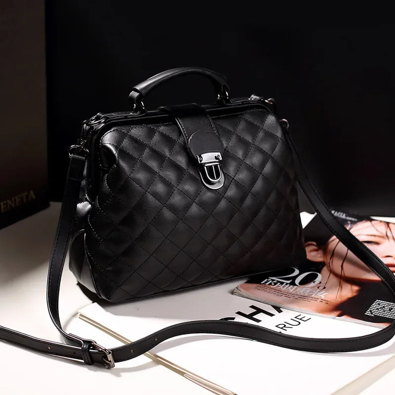 Emily™ | Sac à main vintage inspiré de luxe avec boucle en métal