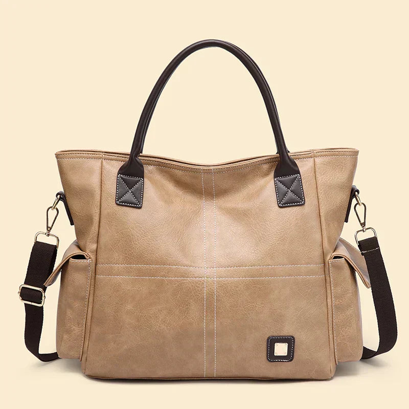 Sarah™ | Grand sac en tissu en matériau luxueux