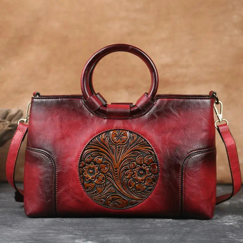 Lila™ | Sac à main vintage structuré