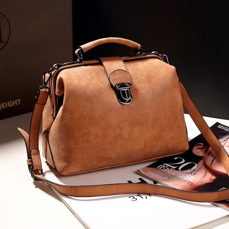 Emily™ | Sac à main vintage inspiré de luxe avec boucle en métal
