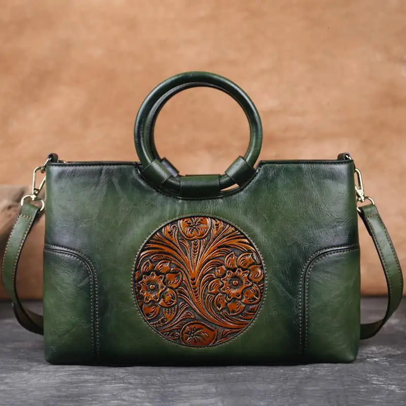Lila™ | Sac à main vintage structuré