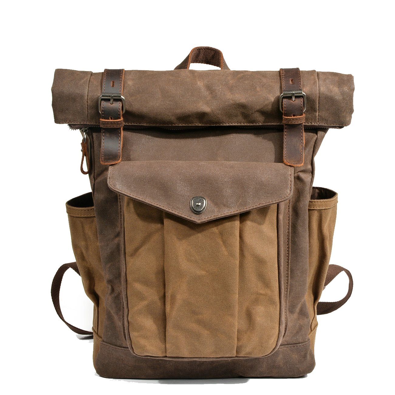 Sac à dos Rolltop en toile cirée | MARSEILLE