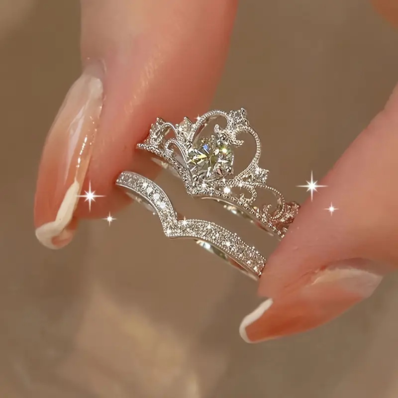 Ensemble de bagues en argent Heller