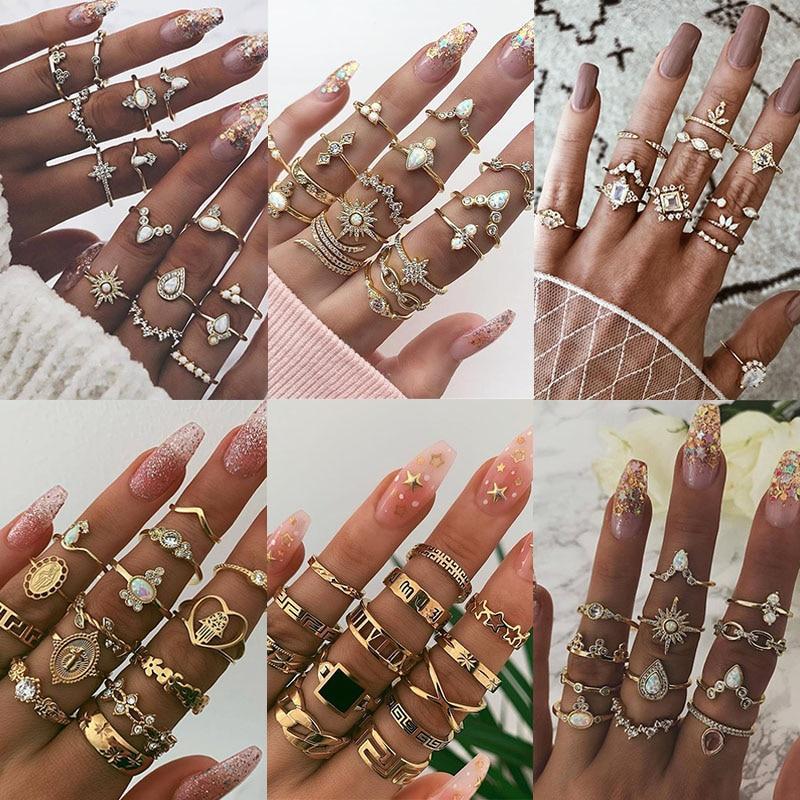 Ensemble premium unique avec 8 à 12 bagues