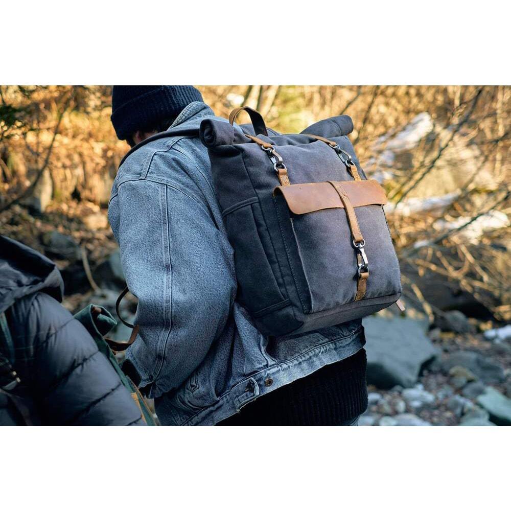 Sac à dos en toile rétro | ZÜRICH