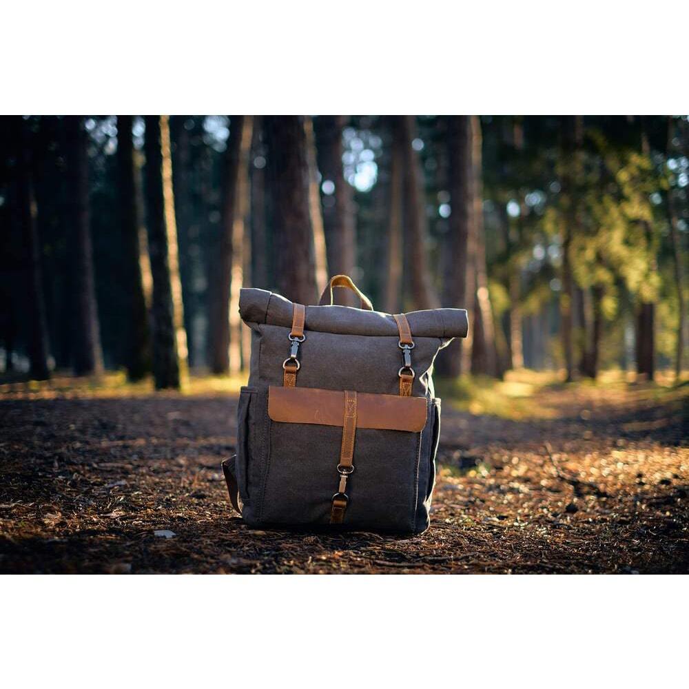 Sac à dos en toile rétro | ZÜRICH