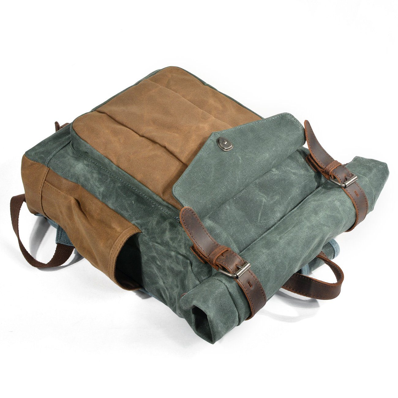 Sac à dos Rolltop en toile cirée | MARSEILLE
